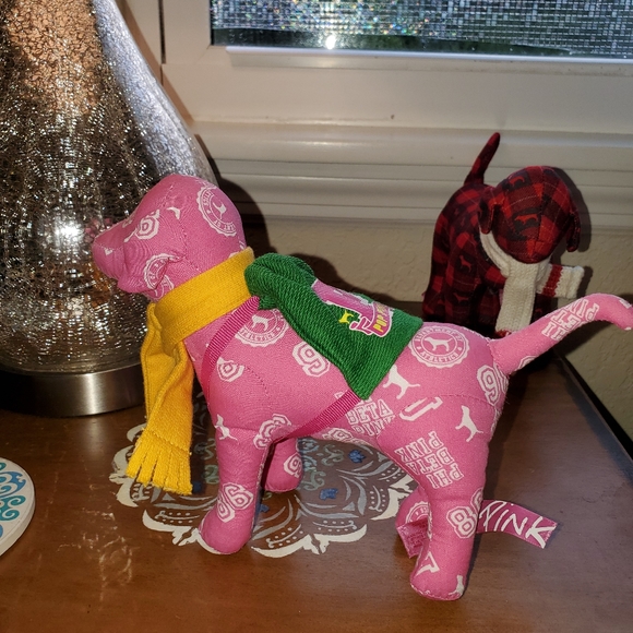 2 Victoria Secret PINK mini dogs - Picture 3 of 6